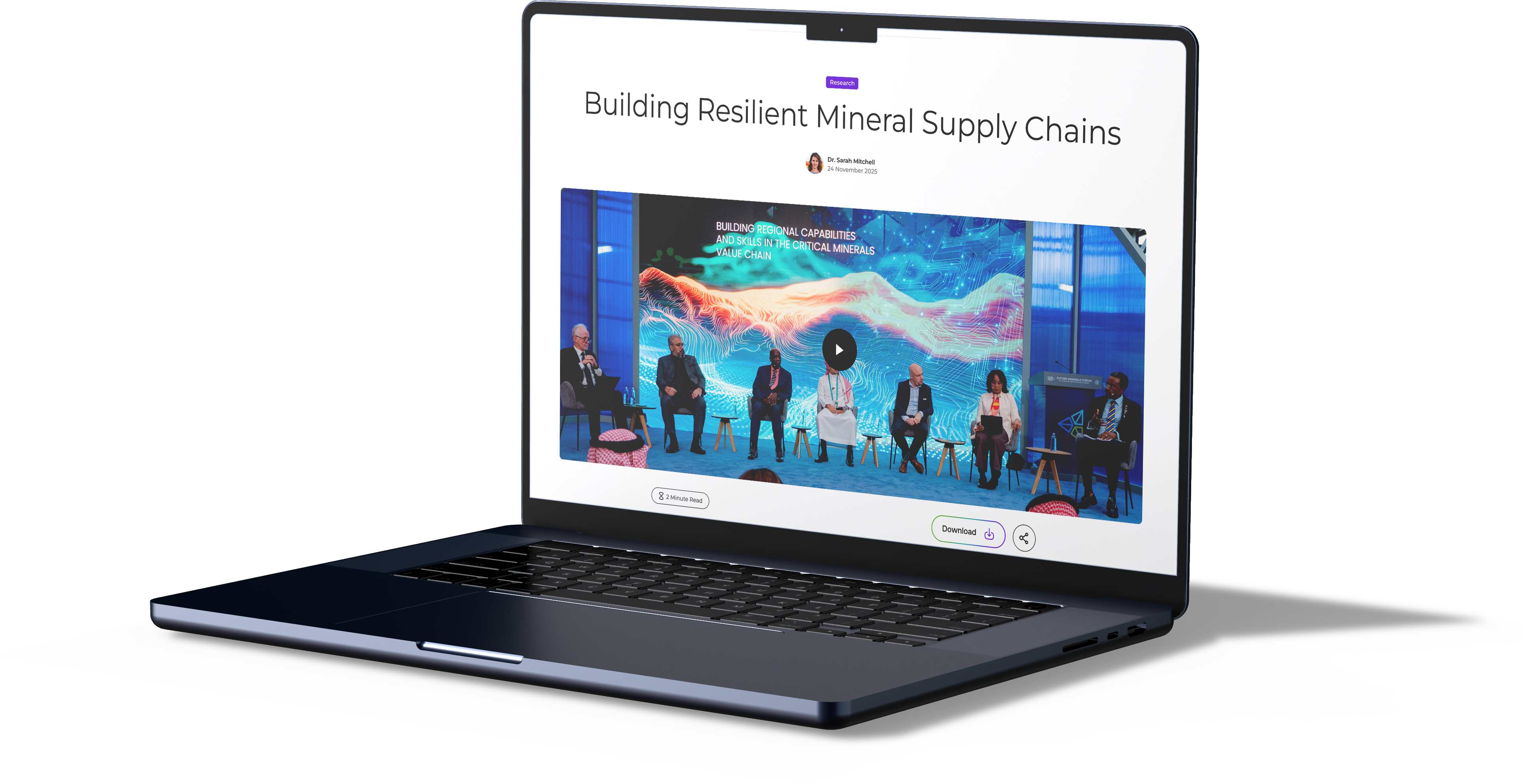 Knowledge Hub Laptop